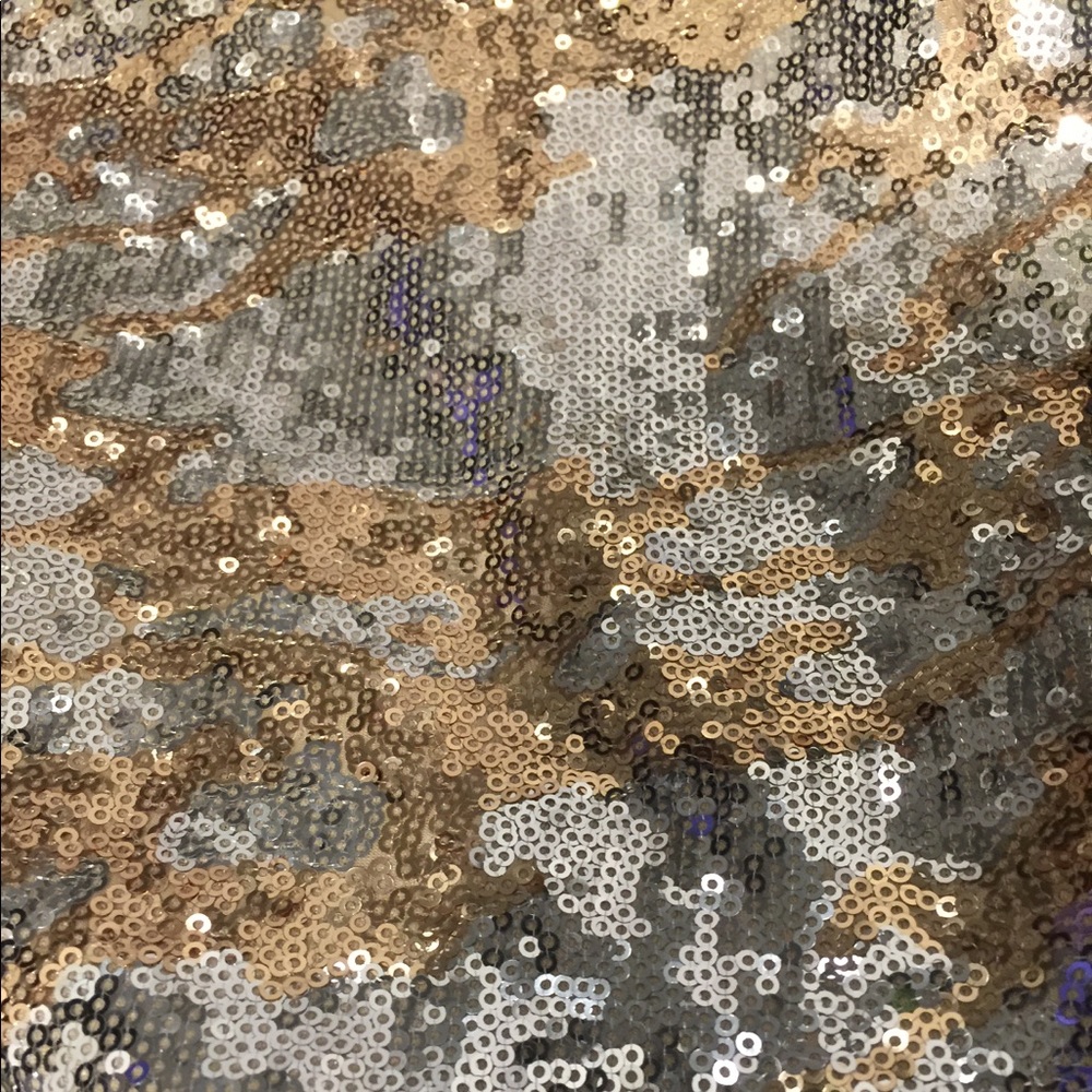 As U Wish Sequin Gold/Silver Dress - Picture 6 of 8